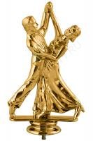Фигура Танцы 801 золото, высота 14 см.
