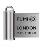 Флешка FUMIKO LONDON 16GB серебряная USB 2.0 (FLO-03)
