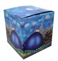 Коробка для кружки " Ёлочные шары", КП-021