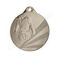 Медаль 516.02 серебро, 50 мм, Каратэ
