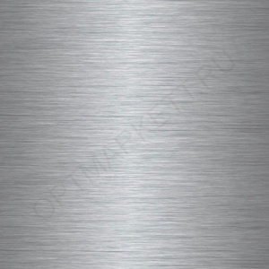 Алюминий для сублимации или УФ (UV) печати SU31 Silver Brushed (серебро шлиф) 300х600х0,25мм
